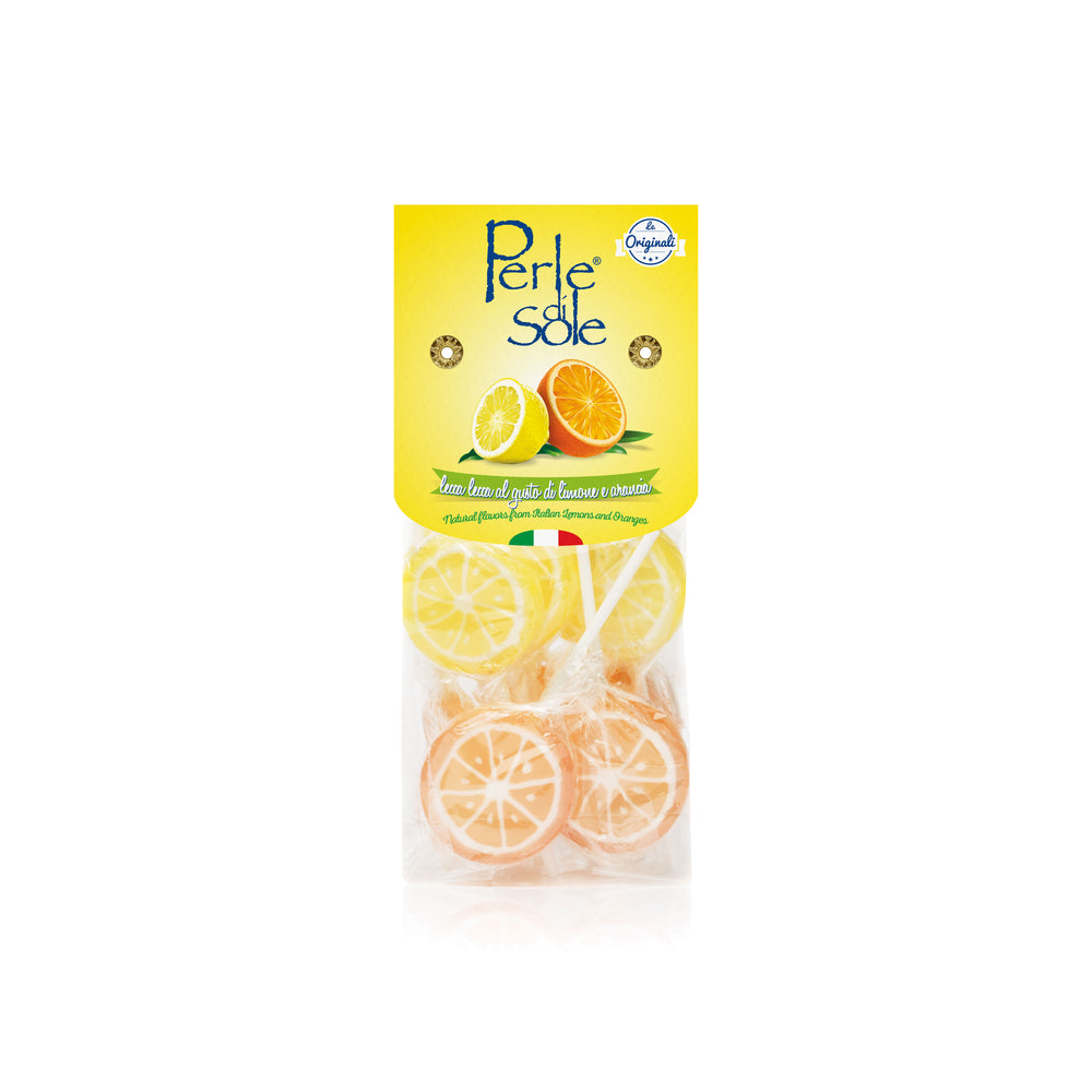 Lecca-Lecca al gusto di Limone e Arancia