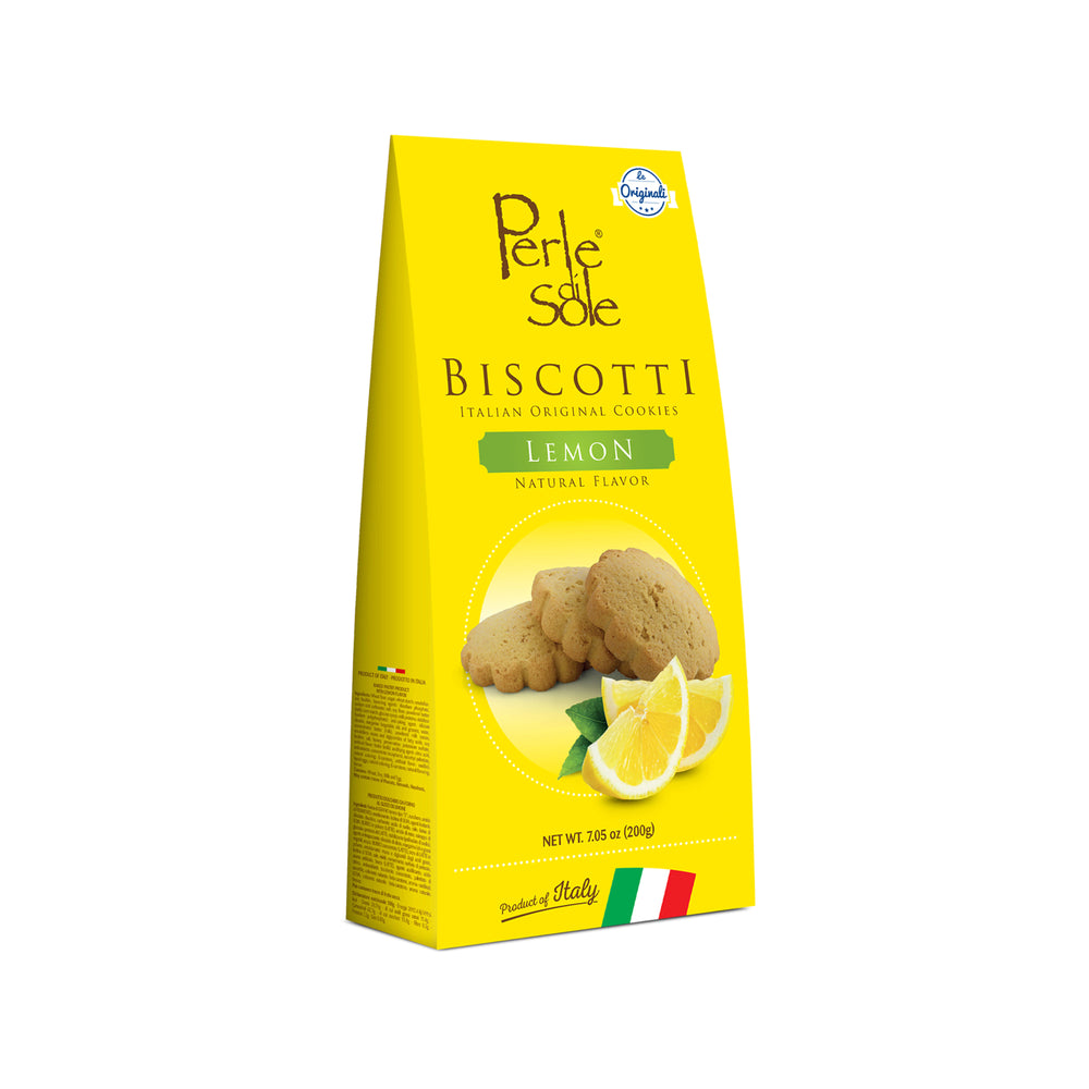 Lemon flavored biscuits