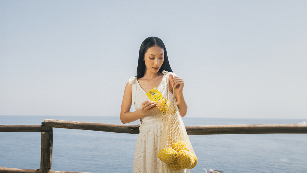 Positano candy tube – Perle di sole Positano candy tube – Perle di sole